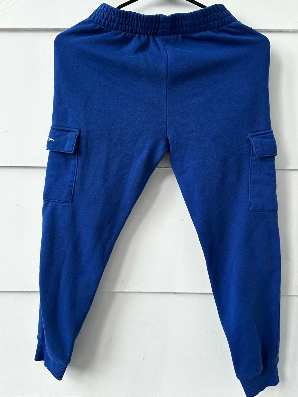 Champion Royal Blue Embossed Logo Hoodie